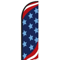 11' Street Talker Feather Flag Complete Kit (Stars & Stripes)